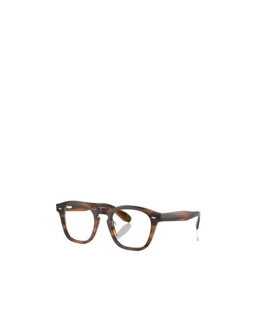 Oliver Peoples White N.03 Square-Frame Glasses for men