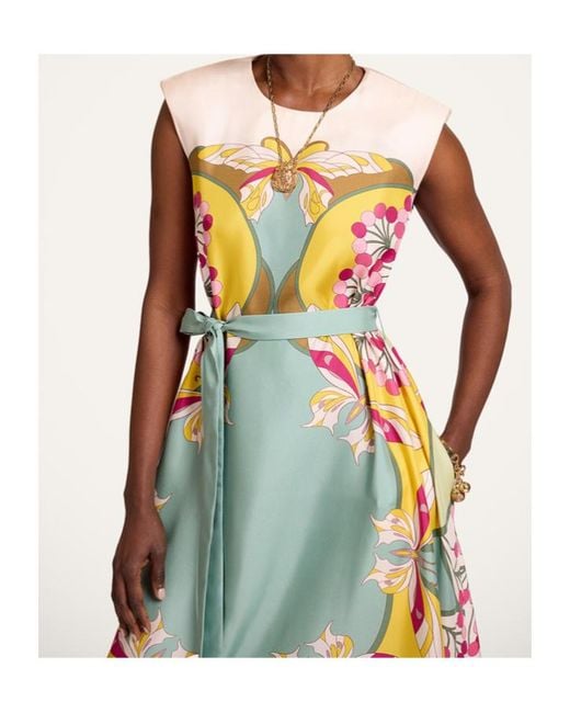 LaDoubleJ White La Doublej Sancarlo Printed Maxi Dress