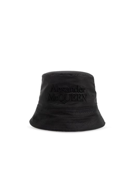 McQueen Green Reversible Bucket Hat for men