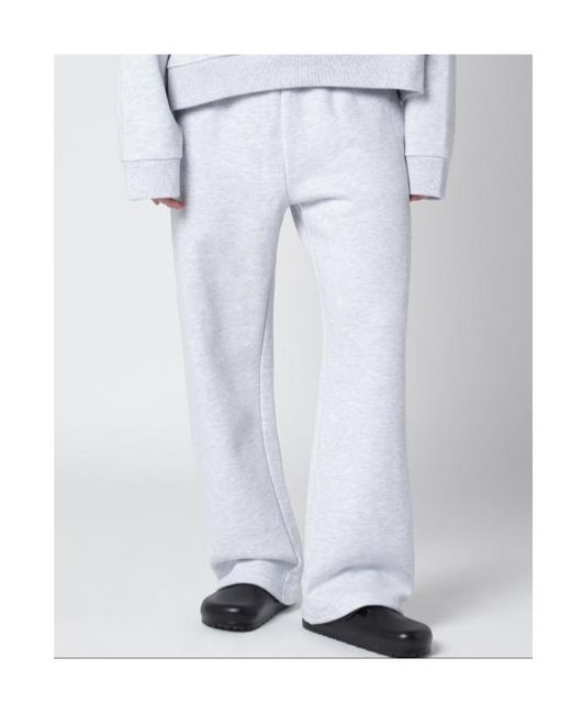 Entire studios White Elastic Waist Sports Pants for men