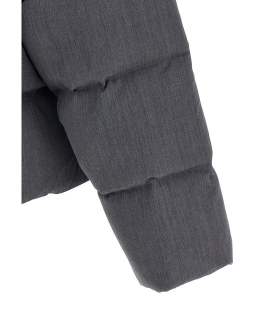 Entire studios Gray 'Mml Puffer' Down Jacket for men