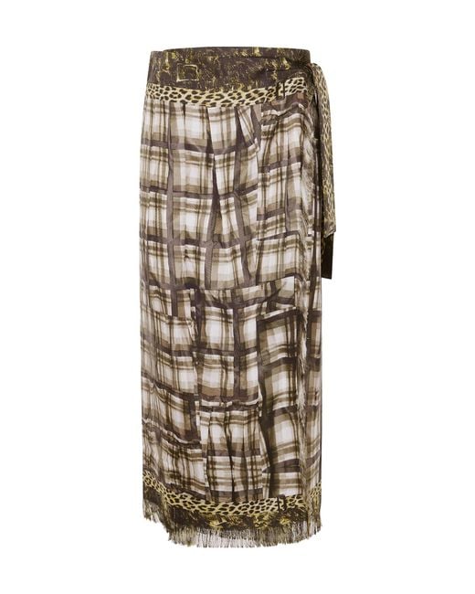 Pierre Louis Mascia Natural Aloes Skirt