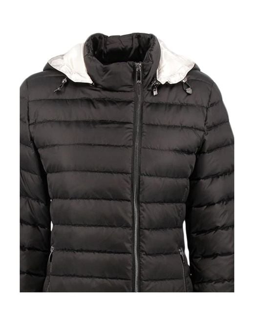 Armani Jeans Black Quilted Down Jacket