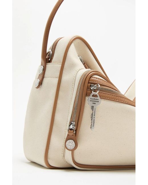 Acne Natural Camero Camera Canvas Bag