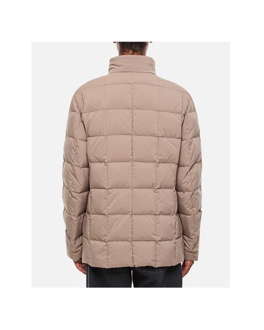 Fay Natural Quilted Padded Coat for men