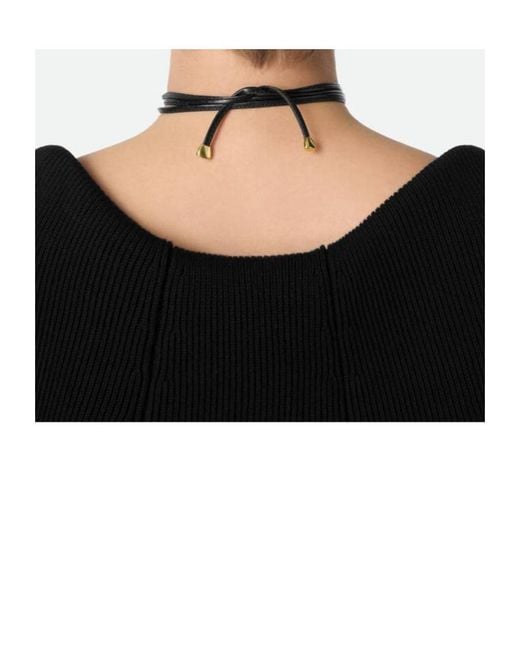 Bottega Veneta Multicolor Sardine Leather Necklace