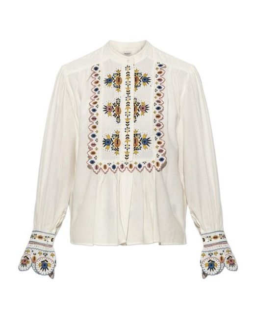 Isabel Marant White Monique Top
