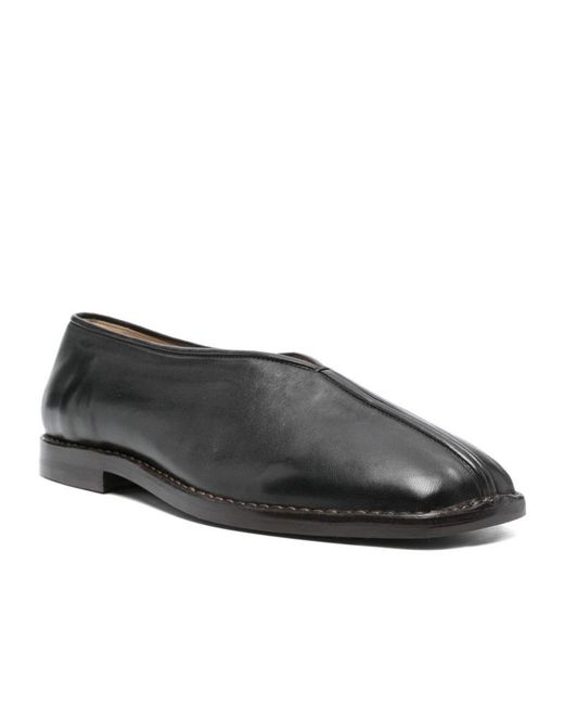 Lemaire Black Slip-On Loafers for men