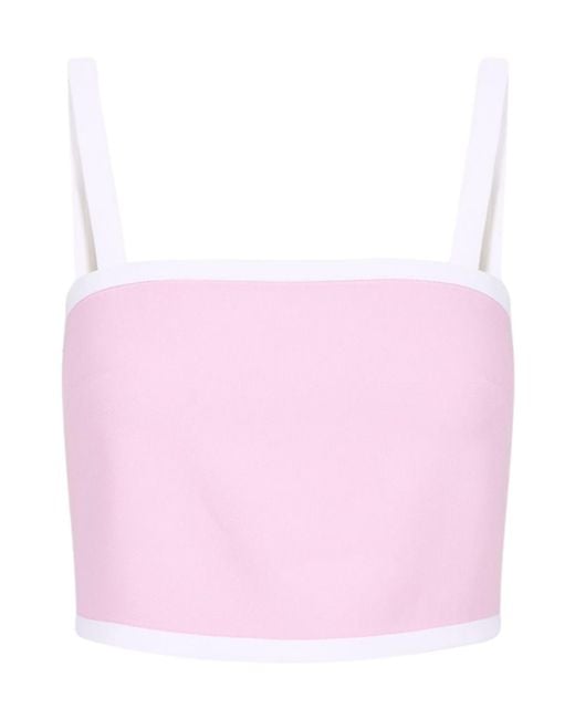 Iceberg Pink Cropped Top