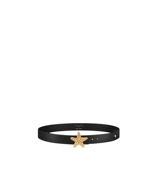 Dior White Cabinet De Curiosités Belt