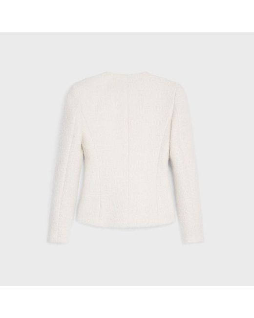 Céline White Jacket