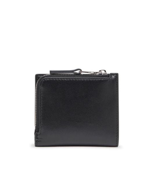 DIESEL Black 1Dr Bi-Fold Wallet