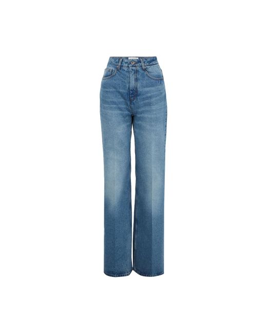 AMI Blue Belt-Loop Jeans
