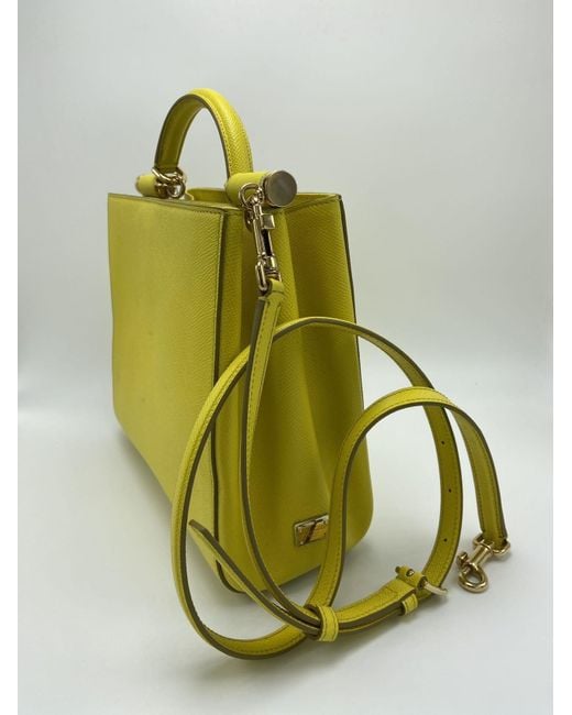 Dolce & Gabbana Green Shoulder Bag With Handle