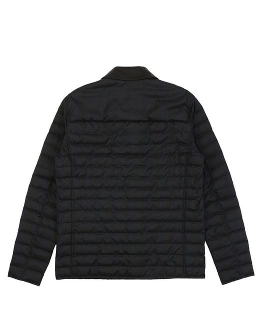 Ferragamo Black Quilted Cotton Suit for men