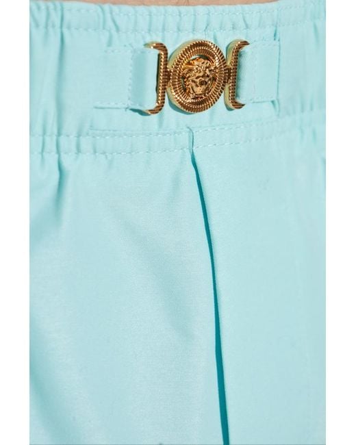 Versace Blue Medusa '95 Swim Shorts for men