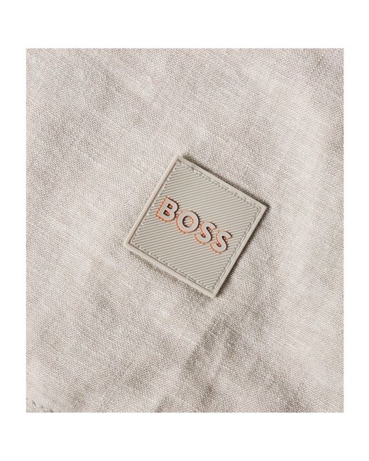 Boss White Comfortable Cargo Shorts for men