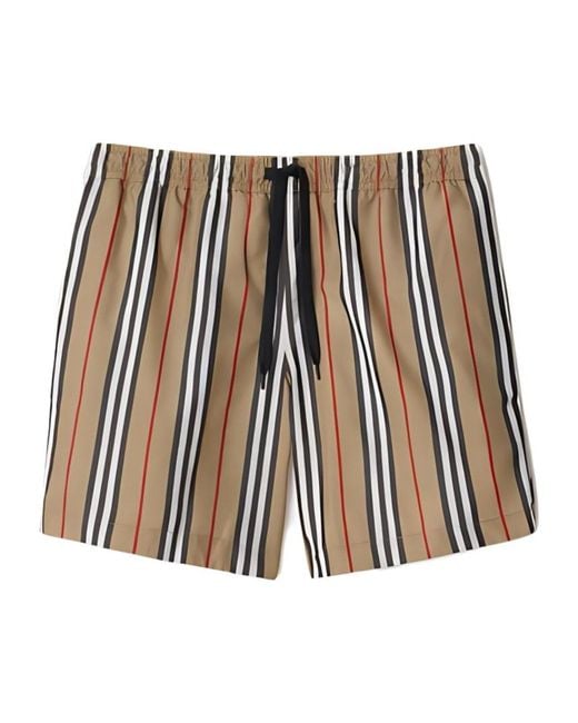 Burberry Multicolor Icon Stripe Swim Shorts for men