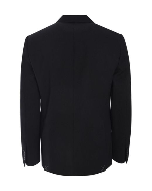 Off-White c/o Virgil Abloh Black Double-Breasted Blazer for men