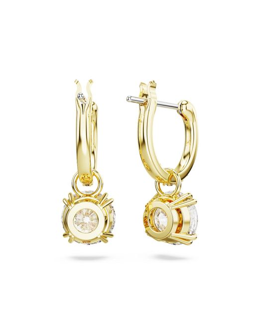 Swarovski Metallic Constella Drop Earrings