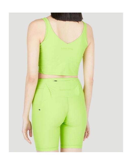 District Vision Green Light Sleeveless Support Sports Bra