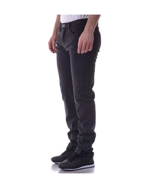 Armani Collezioni Blue Logo Jeans for men