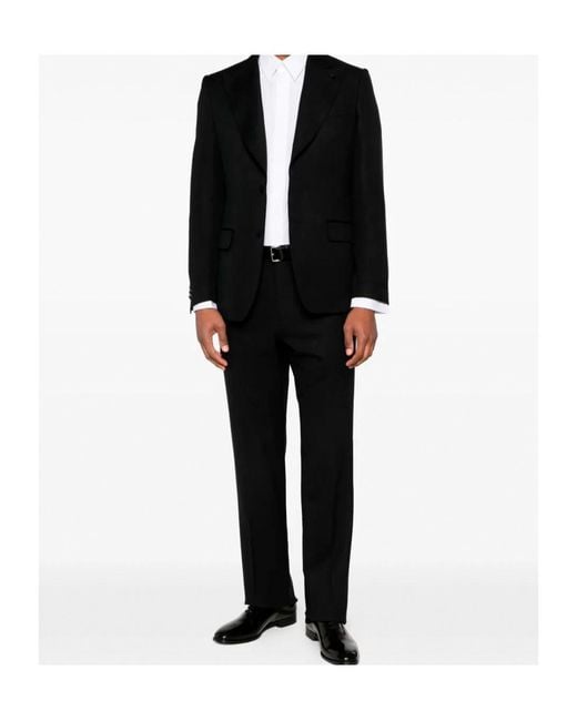 Lardini Black Single-Breasted Jacket for men