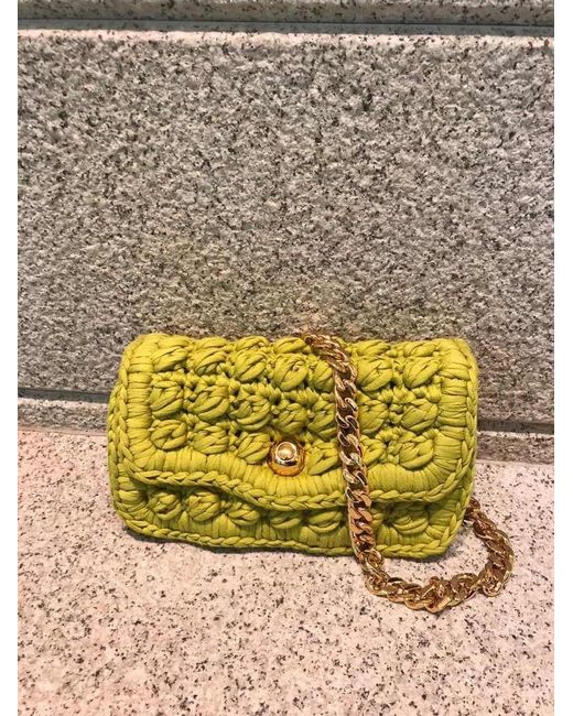 Bottega Veneta Yellow Compilation Chain Woc