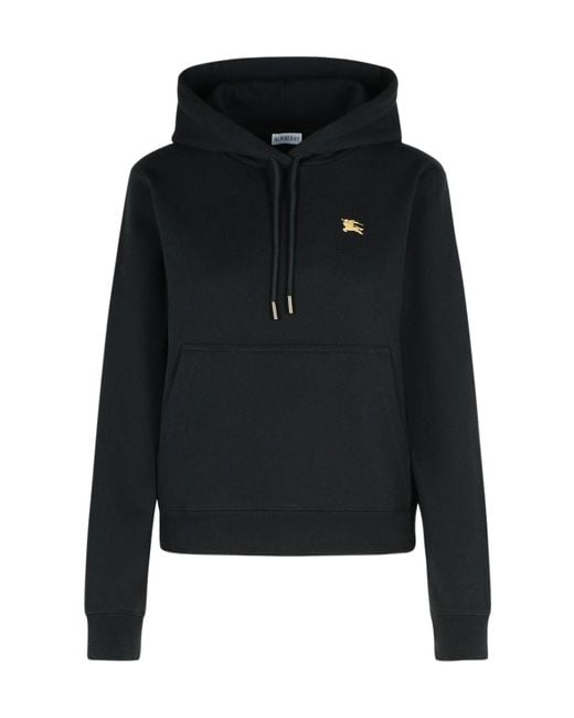 Burberry Black Harriet Cotton Sweatshirt