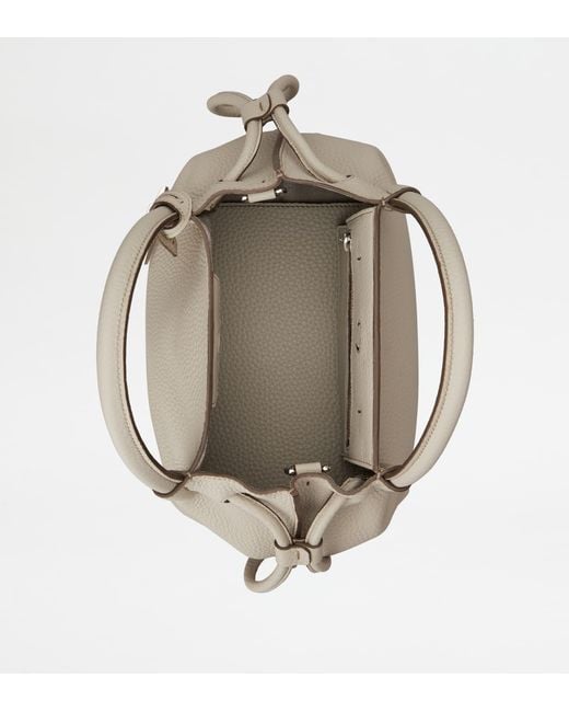 Tod's Natural Leather Bucket Bag