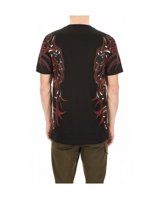 Lanvin Black Print T-Shirt for men