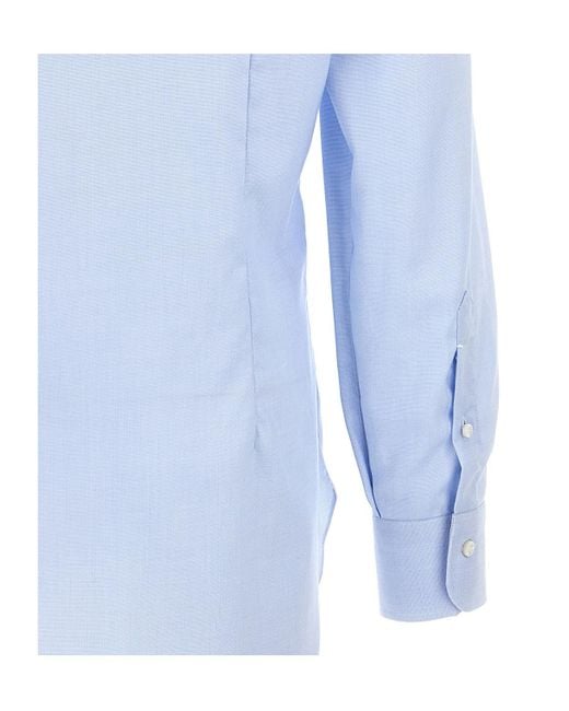 Barba Napoli Blue Journey Shirt for men