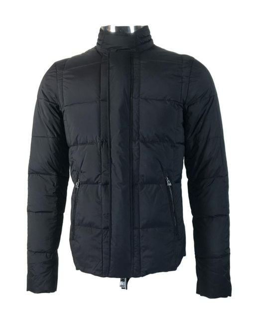 Emporio Armani Blue Logo Down Jacket for men