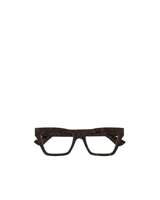 Gucci White Eyewear Square Frame Glasses