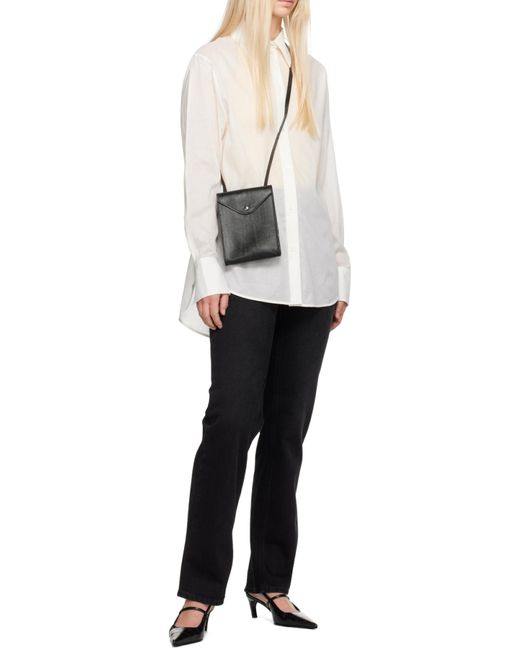 Totême Black Belt-Loop Jeans