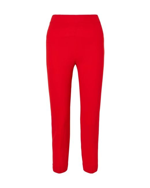 TOVE Red Cuffed Drew Trousers