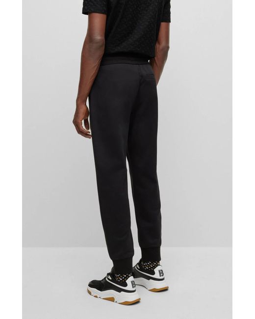 Boss Black Logo Sweatpants for men
