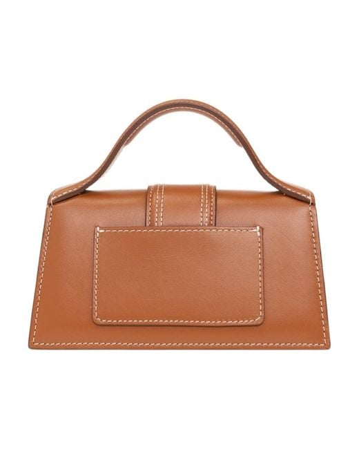Jacquemus Brown Le Bambino Small Top Handle Bag
