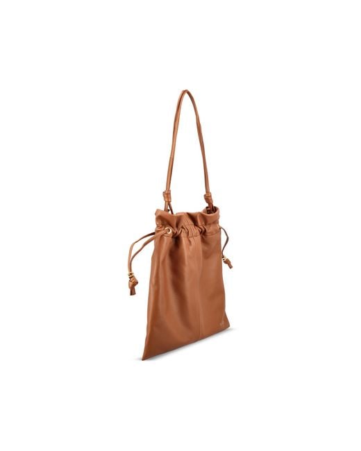 Céline Brown Small Crystal Pouch