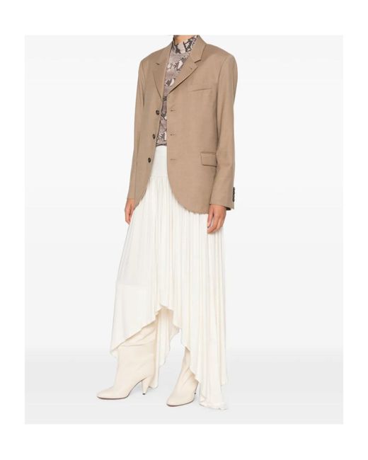 Barena Natural Faliero Single-Breasted Notched-Lapel Blazer
