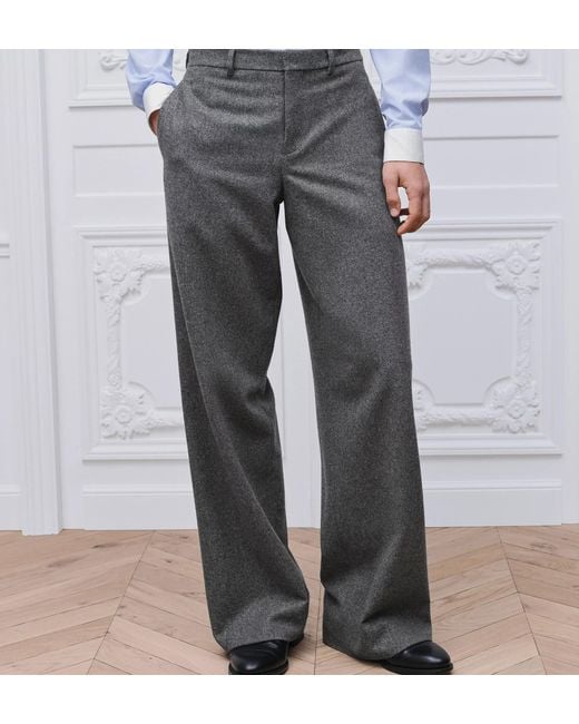Dior Gray Loose Pants for men