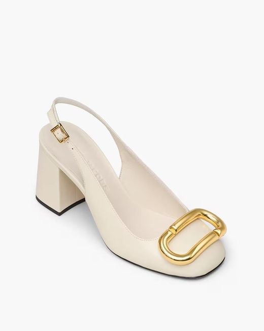 Marc Jacobs Natural The Pop J Marc Slingback