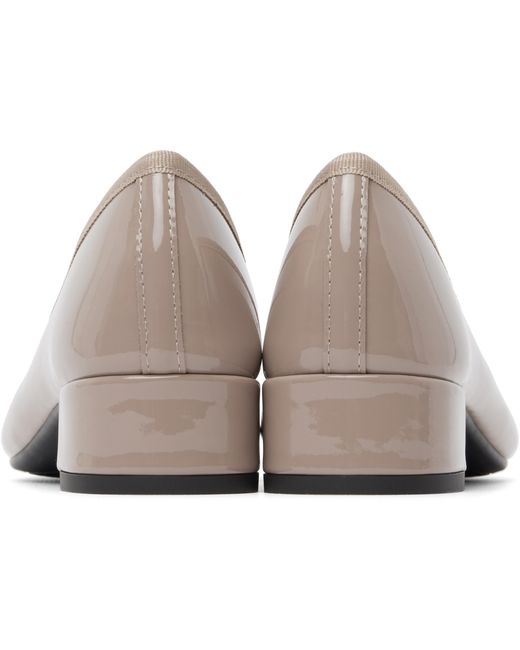 Repetto Gray Camille Ballet Shoes