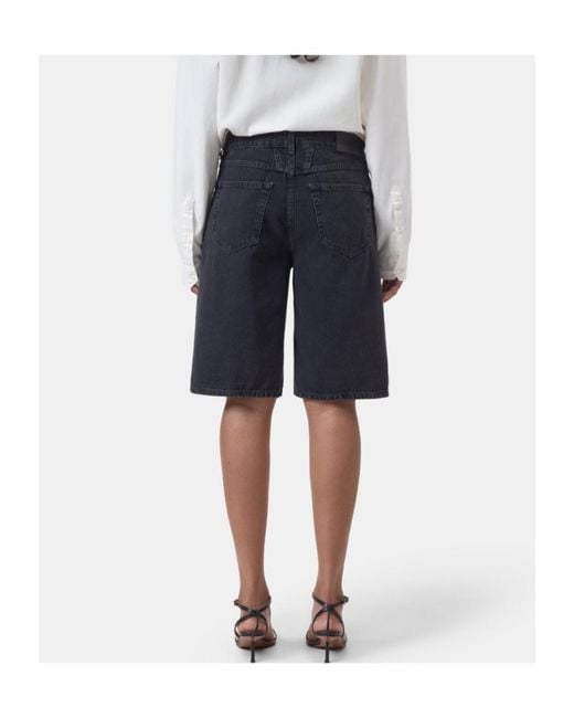 Closed Blue Jenica Shorts