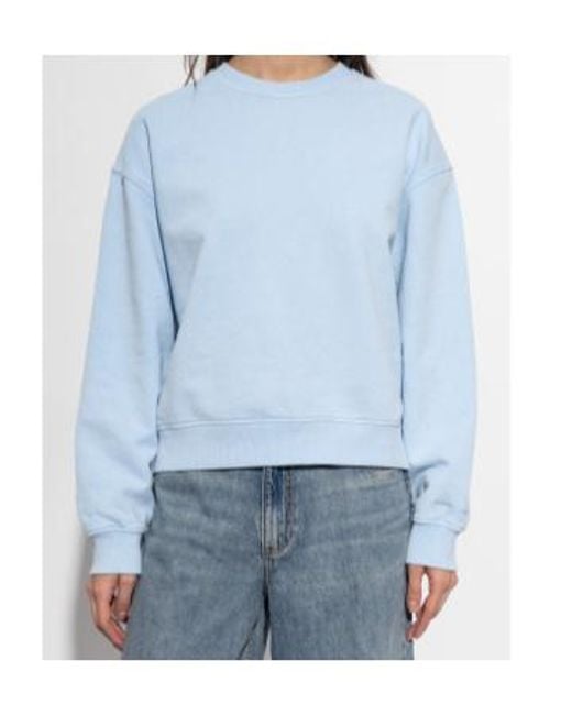 Samsøe & Samsøe Blue Crew-Neck Sweatshirt for men