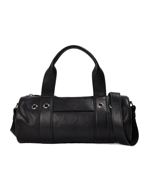 Prada Black Handheld Crossbody Bag