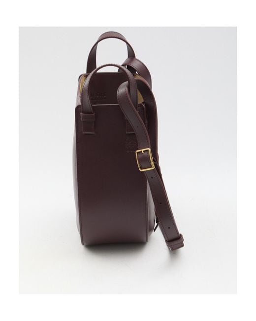 Loewe Brown Hammock Slice Bag
