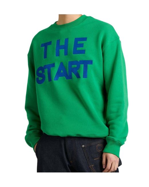 J.W. Anderson Green Jw Anderson Long Sleeve Crewneck Sweatshirt for men