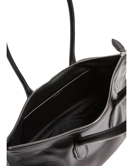 McQueen Black Manta Handbag