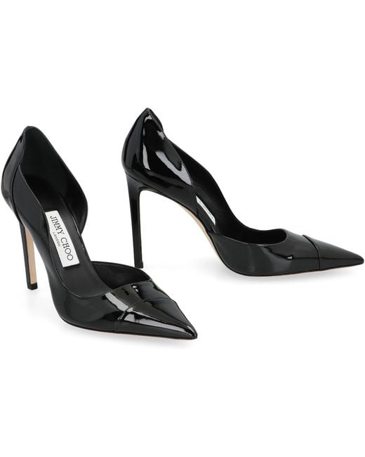 Jimmy Choo Black Brigitte Pointed Toe Pumps